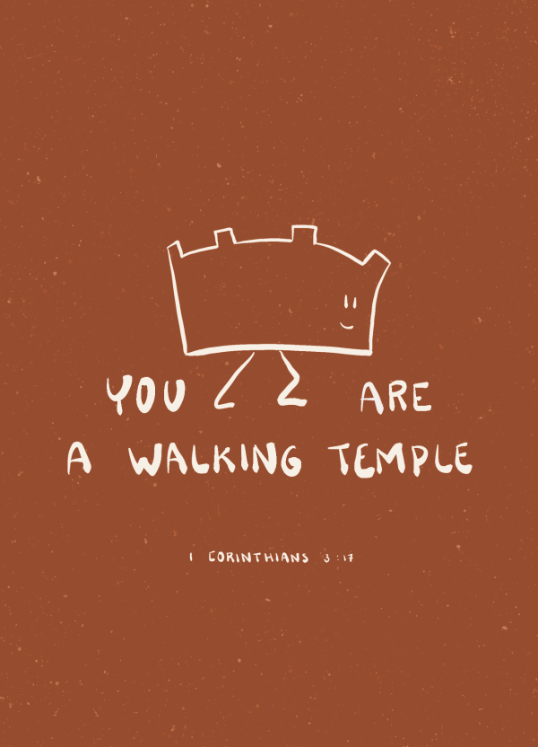 Walking temple