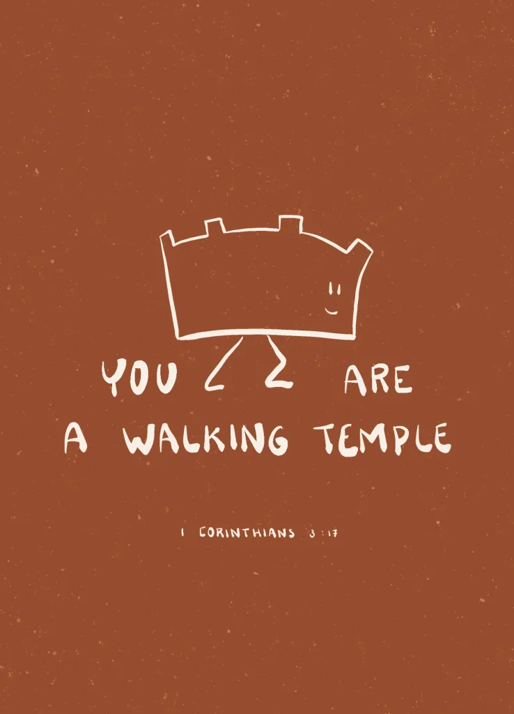 Walking temple