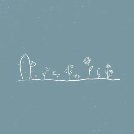 Bloemen rijtje